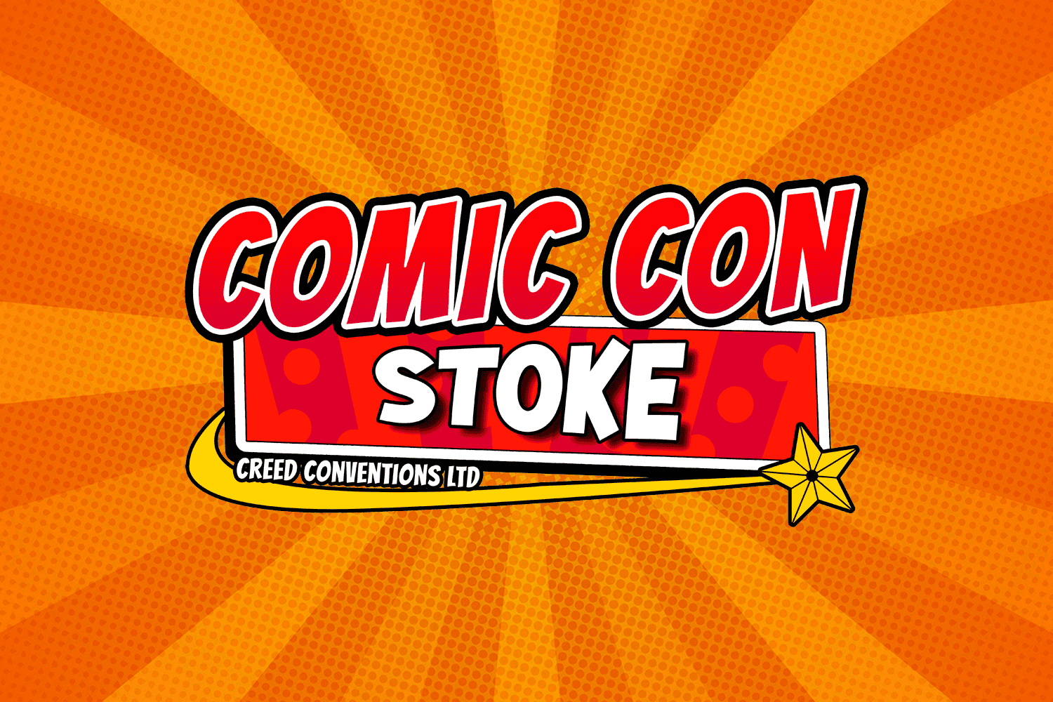 Comic Con Stoke event poster design